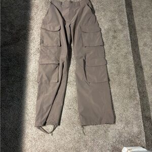 Men's Gray Cargo Pants